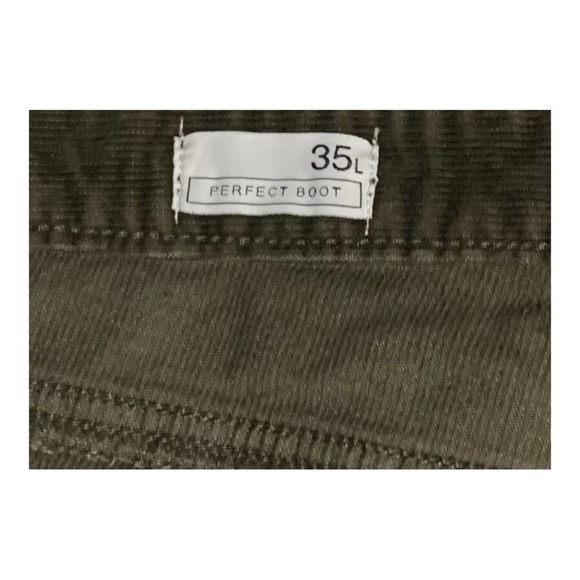 GAP Women's Perfect Boot Cut Cords in Forest Green Size 35 x 33 - Picture 5 of 5